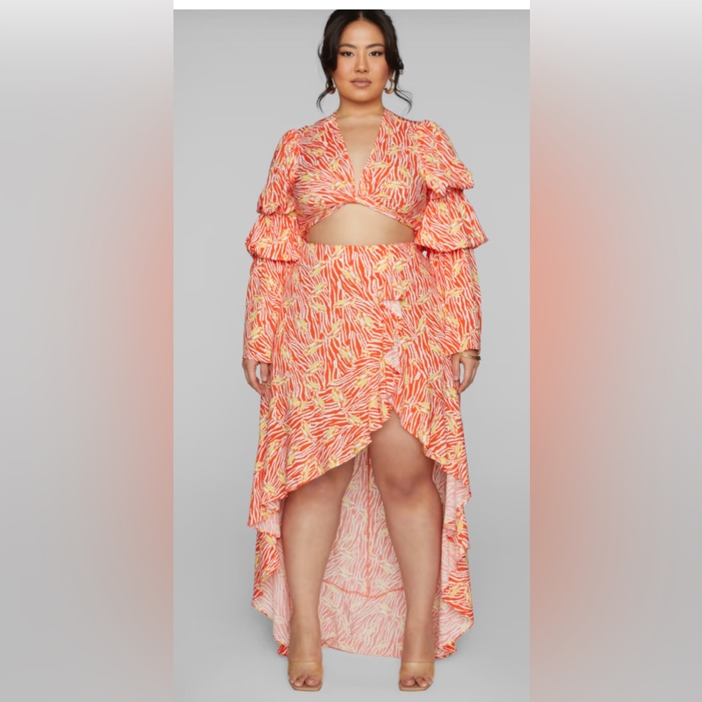 Lorelei Hi-Lo Tiered Skirt & Top